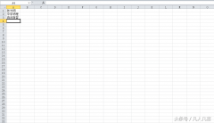 Excel中输入了一段文字 下次如果还要输入 无需复制粘贴